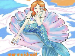 mermaid nail
